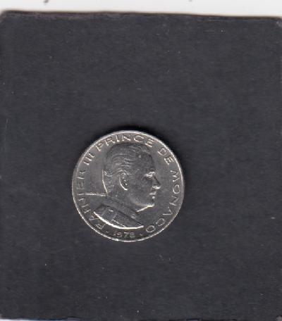 Beschrijving: 1/2 Franc  REINIER III